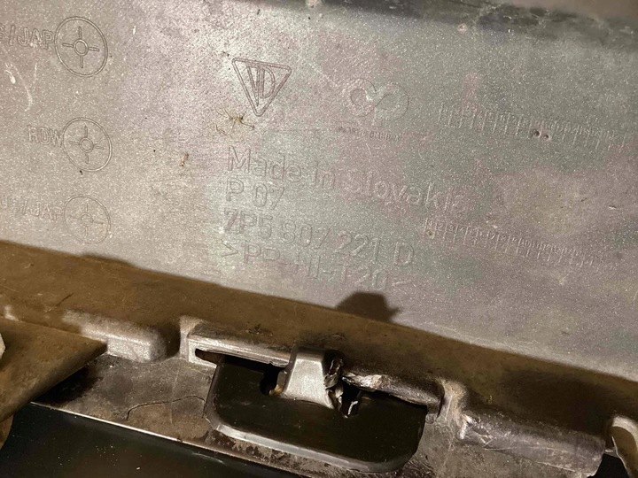 фото №10, Porsche cayenne 7p5 рестайлинг перед бампер переднее 95850521700 7p5807221d