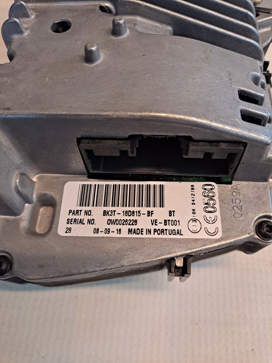 фото №6, Панель радіо usb bk3t-18d815-bf ford transit mk8