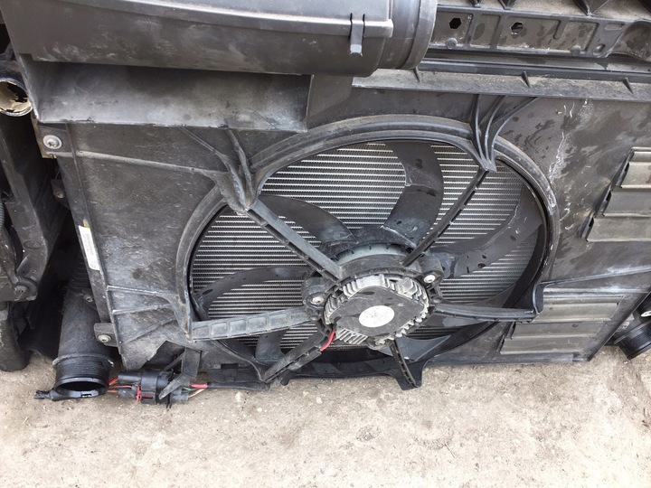 фото №7, Audi a3 8p рестайлінг 1.6 tdi pas переднє вентилятор радіатор балка 2008-2012