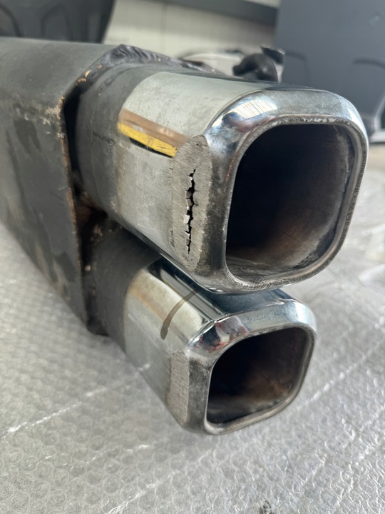 фото №8, Mercedes r129 sl lorinser глушник кінцевий випускний наконечники вихлоп вихлоп