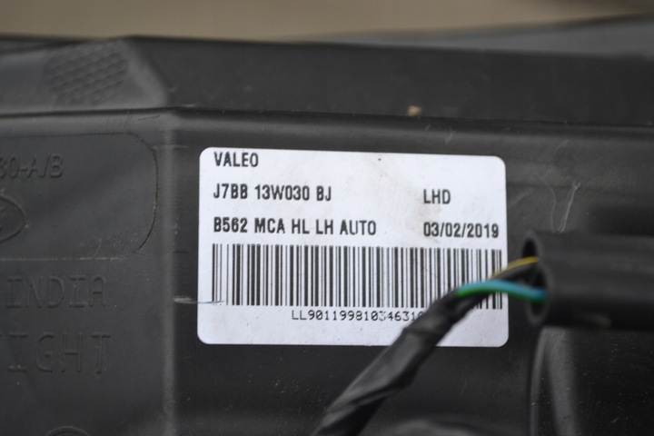 фото №8, Ford ka + plus рестайлінг лампа фара ліва перед