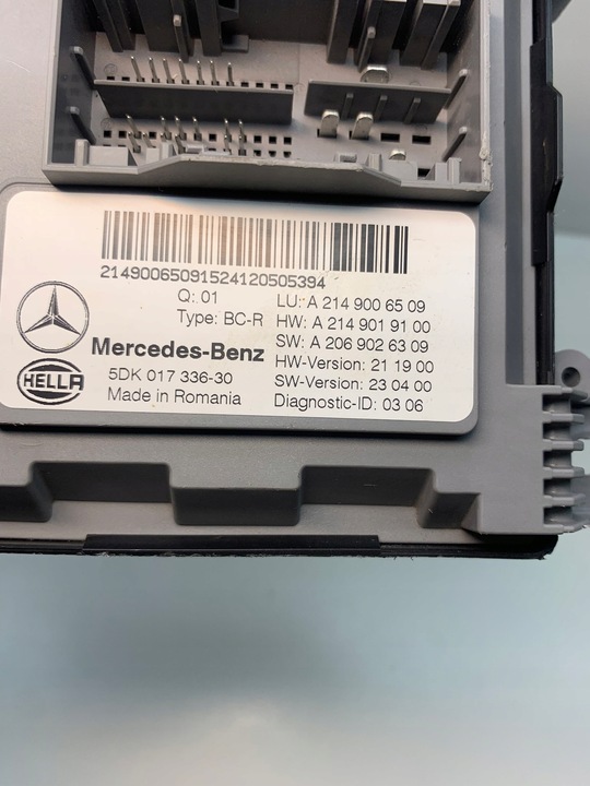 фото №6, Mercedes w214 блок керування модуль комфорту bcm a2149006509