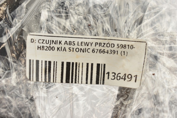 фото №8, Kia stonic yb cuv датчик abs передній ліве 59810h8200 оригінальна запчастина