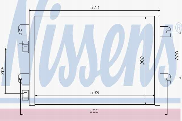 фото №13, Конденсатор nissens 8200182361 8200191738