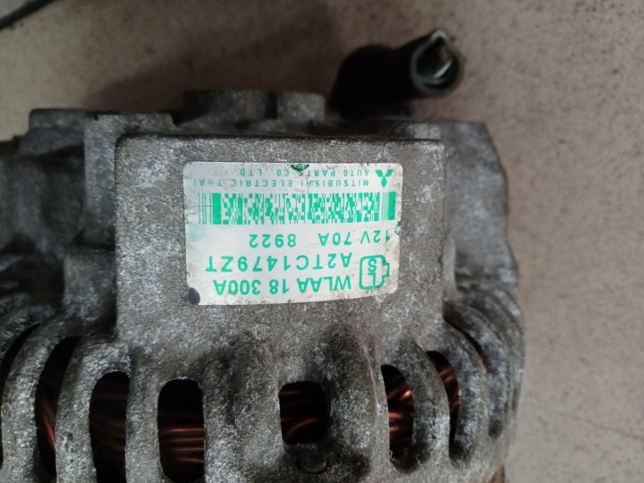 фото №5, Ranger mazda bt-50 2.5 tdci 08r 143km wlaa генератор wlaa18300a