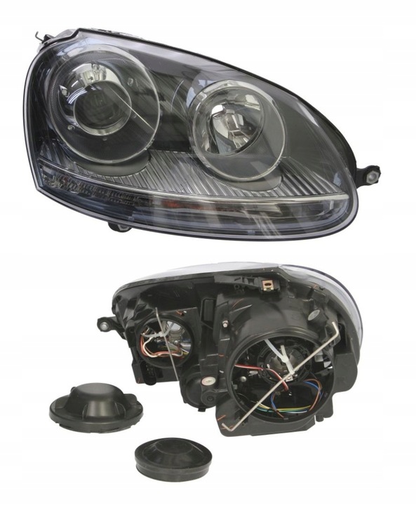 фото №1, Фара лампа праві volkswagen jetta golf v