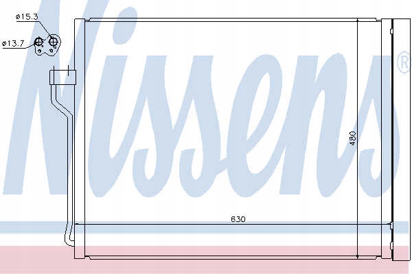 фото №13, Nissens 940288 конденсатор, кондиционер