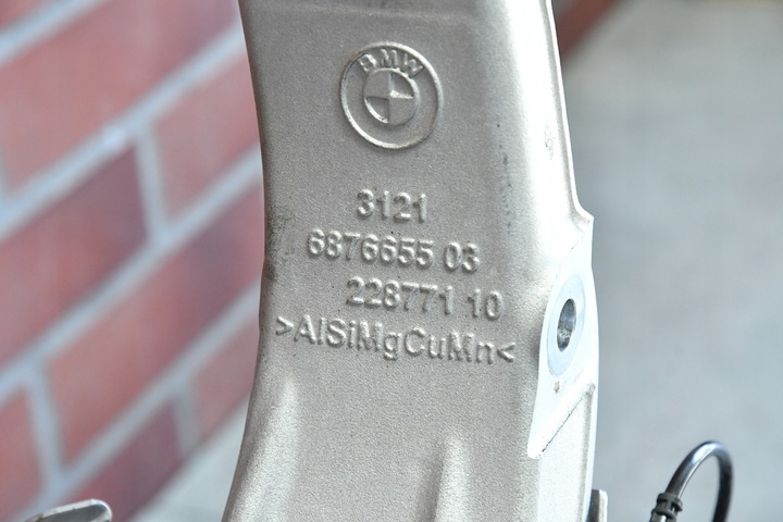 фото №6, Поворотна опора ліва перед передня важіль bmw x5 g05 x6 g06 x7 g07 17km