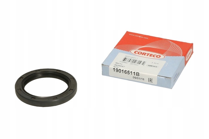 фото №8, Ущільнювач 44x60x7 corteco 19016511b кільце ущільнювальний вала, wał