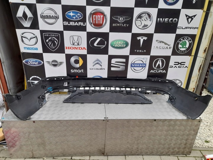 фото №10, Mercedes glc w253 dół бампера зад спойлер дифузор a2538850925