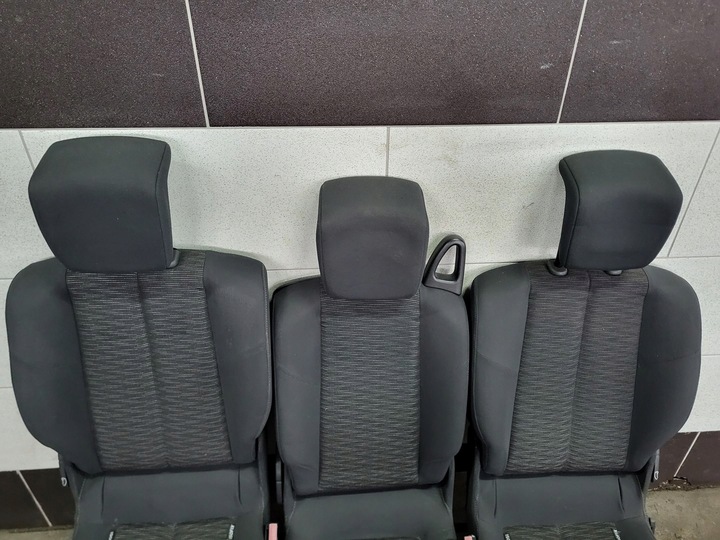 фото №10, Renault scenic ii рестайлінг сидіння сидіння ii rzędu диван