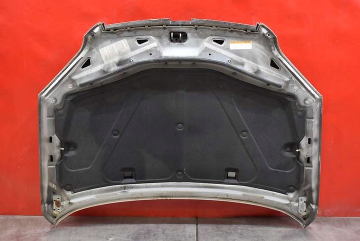 фото №12, Капот крышка двигателя серебряная mazda 626 5 v gf 97-99