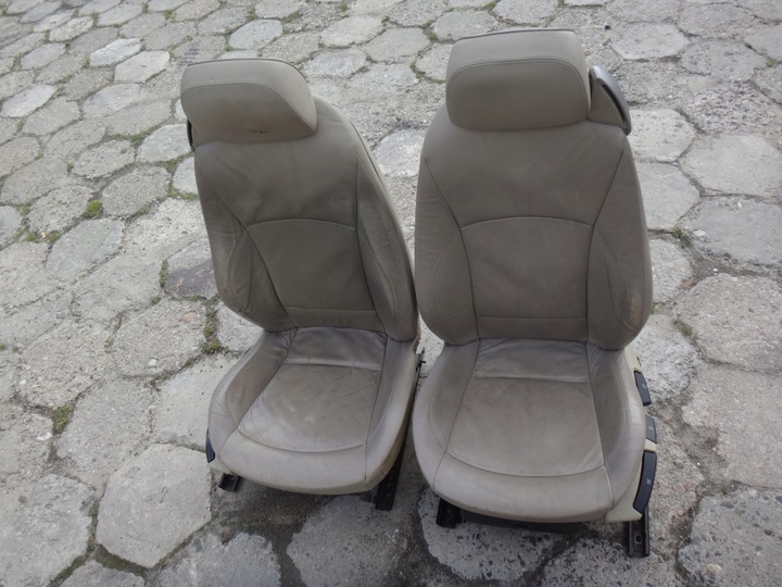 фото №13, Комплект сидений сиденья сиденье бежевая кожа bmw z4 e85
