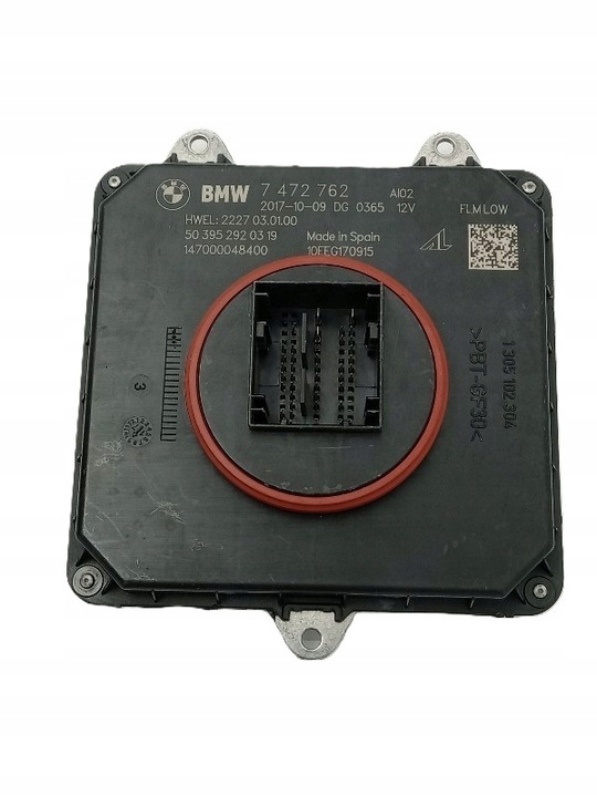 фото №1, Bmw новый модуль преобразователь led 7472762 flm low