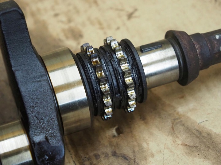 фото №7, Wał колінчастий bmw e46 e39 2,0i m52tu b20 m52 вкладиші