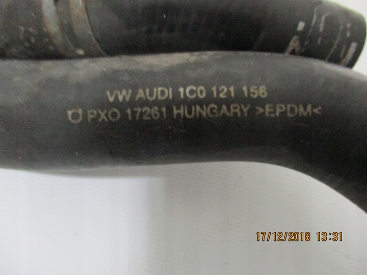 фото №4, Труба шланг води vw new beetle i 1.6 8v ayd 1c0121156