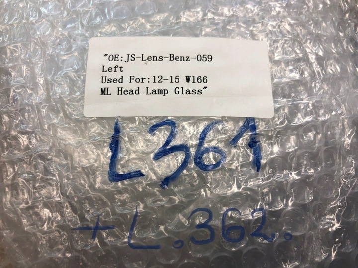 фото №16, Скло фари плафони лівий правий перед do mercedes ml w166 2011-2015