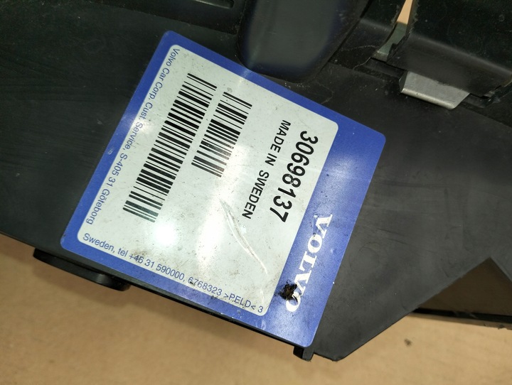 фото №6, Крепление бампера левый зад volvo xc90 i рестайлинг серебряный годы 2007-2014