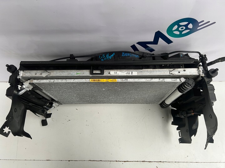 фото №14, Pas переднє підсилювач радіатор вентилятор балка citroen berlingo iv 1.5