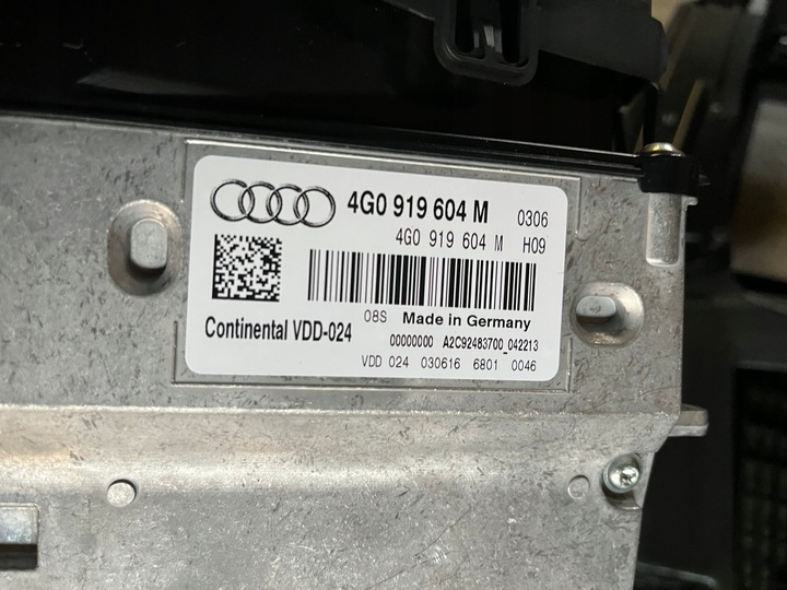 фото №9, Audi a6 c7 рестайлінг панель консоль head up оригінал 4g1857001e ідеальний стан комплект 2017