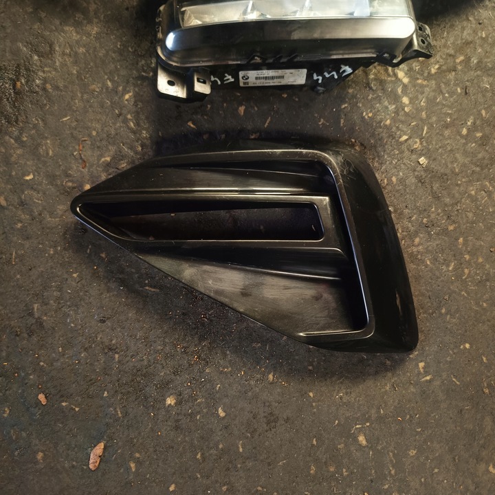 фото №7, Bmw f44 f40 кріплення галоген ковзун бампера лівий перед галоген решітка