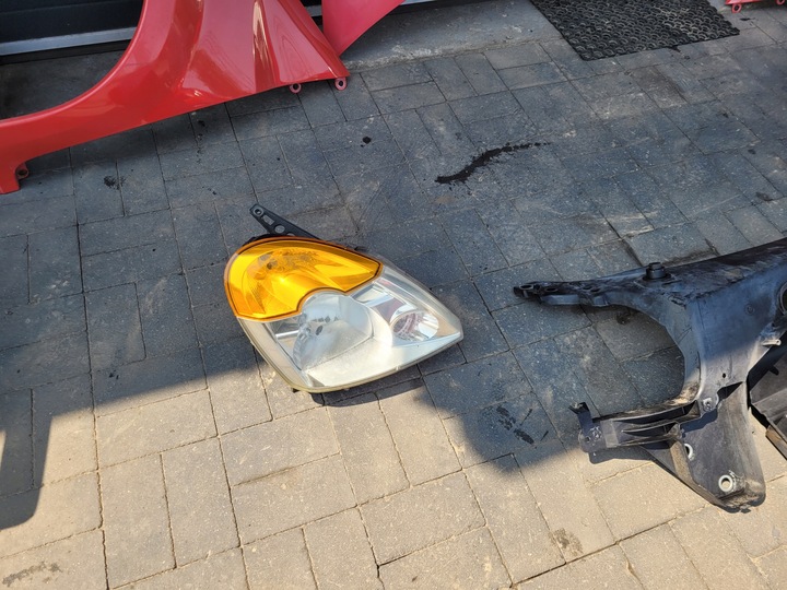 фото №5, Renault modus 2005r 5d 1.2 b капот крила лампи pas бампер ov797