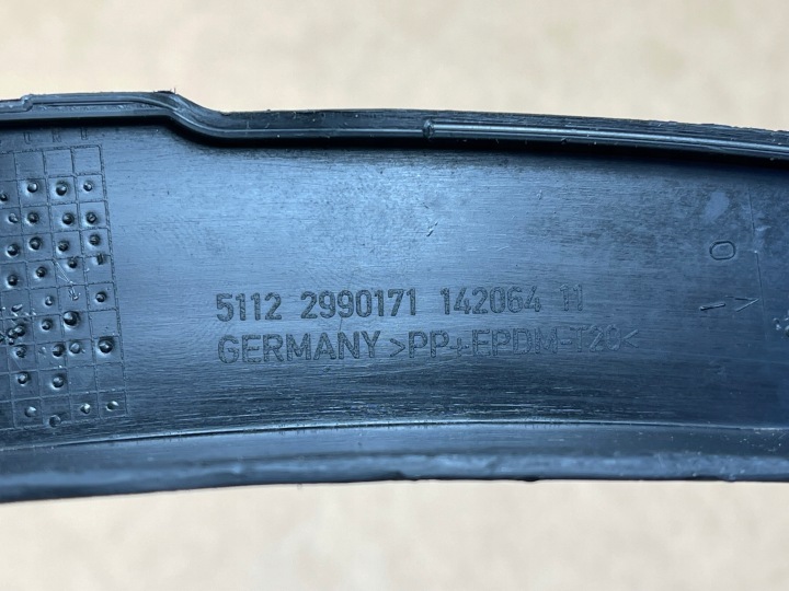 фото №13, K55 bmw x1 e84 молдинг крила ліве зад 2990171