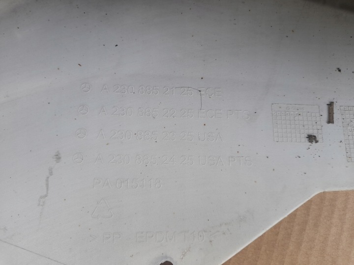 фото №11, Бампер перед mercedes sl w230 230 рестайлінг ory гарний