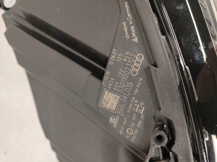 фото №12, Audi a5 8w6 sm matrix led комплект лампа 8w6941035, 8w6941036