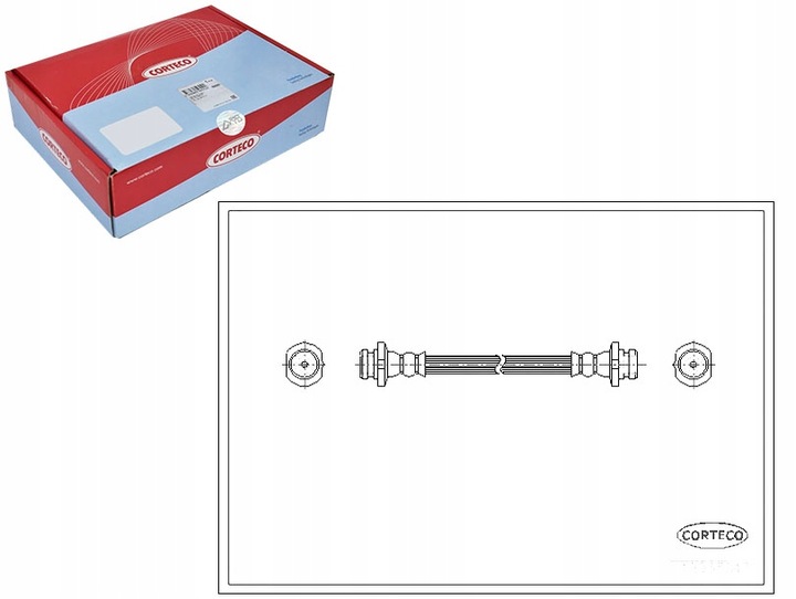 фото №1, Шланг тормозной [corteco]