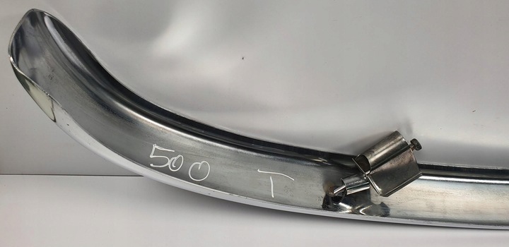 фото №12, Бампер задний зад хром fiat 500 f 0.5