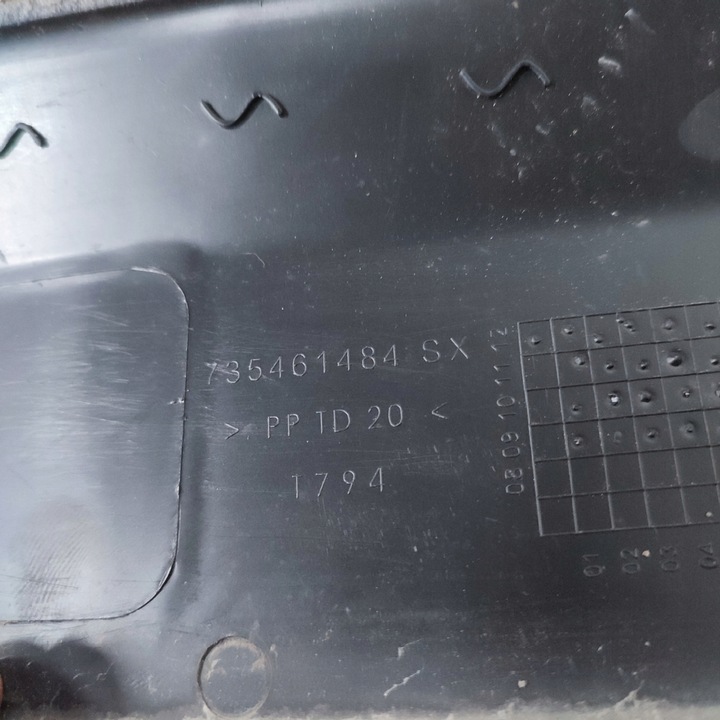 фото №8, Планка двері лівий зад fiat doblo ii combo d 735461484