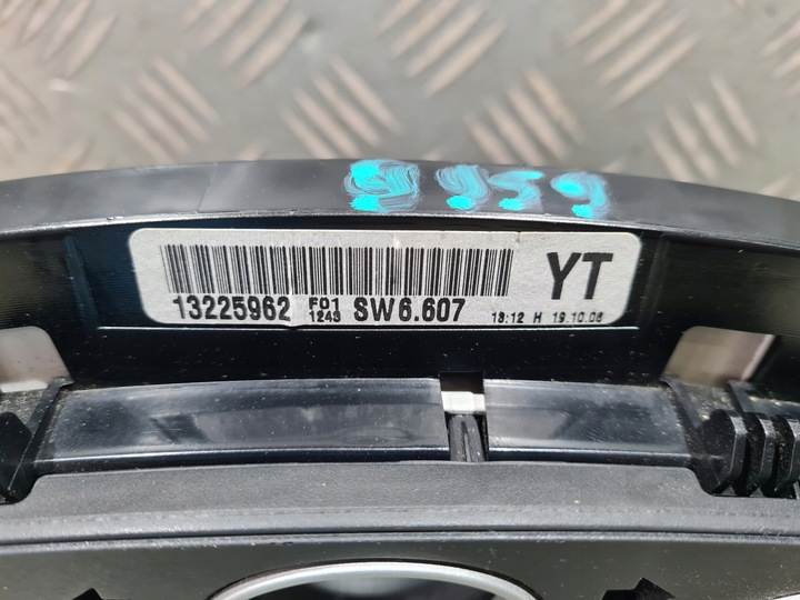 фото №5, Спидометр приборы opel zafira b astra h европа