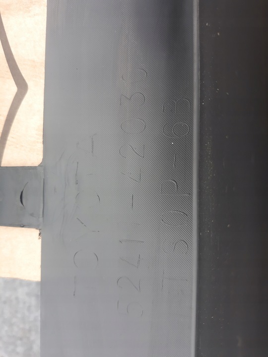 фото №10, Накладка бампера перед спойлер toyota rav-4 iv