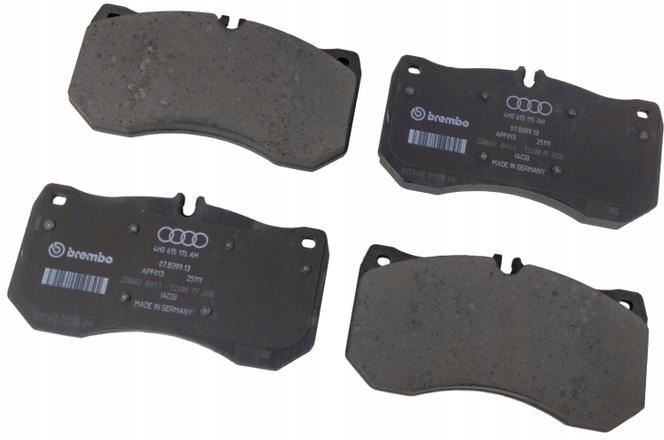 фото №1, Оригинальный номер vag тормозные колодки ham ceramika перед audi a8 s8 d4