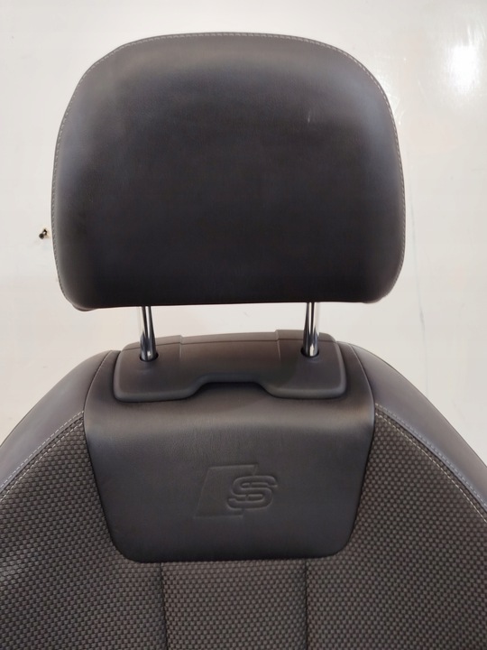 фото №8, Сидіння лівий перед водія audi a4 b9 s-line materiał-skóra комплектний !