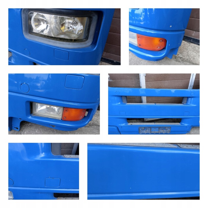 фото №13, Бампер переднє перед + лампи + протитуманні фари +поворотники man tga 18