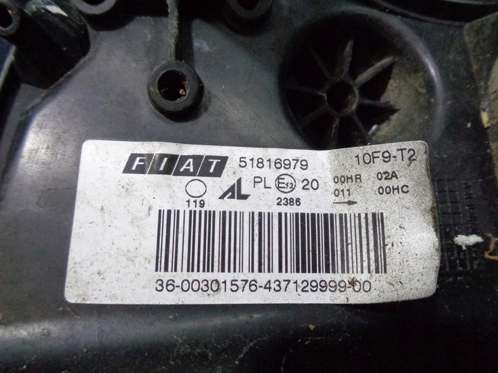 фото №12, Лампы фары fiat croma 2 ii рестайлинг 2007-2011r. передние kpl европа