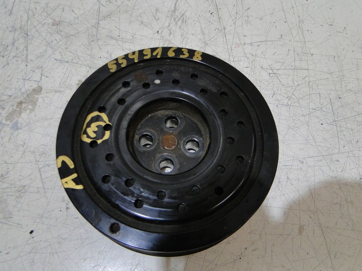 фото №8, Opel astra k v 1.6cdti колесо ременное вала 55491638