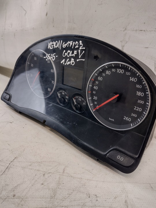 фото №8, Спідометр  прилади оригінальний номер 1k0920852h volkswagen golf v 1.6b 06r.