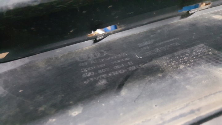 фото №12, Кутник планка бампера лівий перед audi a4 b9 allroad 8w0807061b