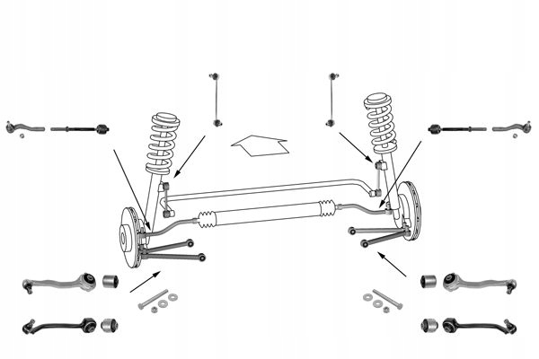 фото №11, Важіль db p. w203 le нижній