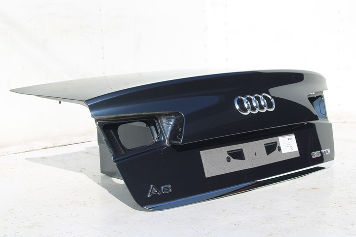 фото №9, Audi a6 sedan зад бампер задний крышка багажника 4g 4g5 лампы w1w1 lx5r nieb