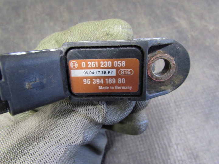 фото №7, Датчик вакуум mapsensor 9639418980 peugeot 407 2.0 b 16 v 04-11 r.