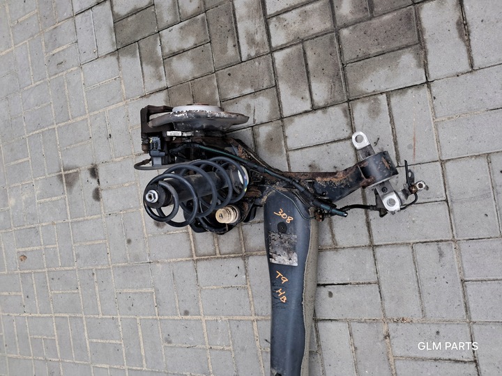 фото №14, Peugeot 308 ii t9 балка подвешивание ось задняя подвеска комплект