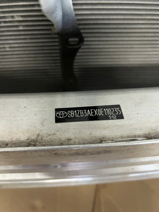 фото №9, Комплектный pas переднее радиатор toyota corolla e21 1.8 гибрид