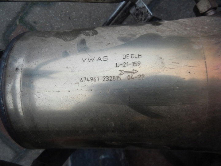 фото №5, Катализатор фильтр dpf vw crafter 2.0tdi