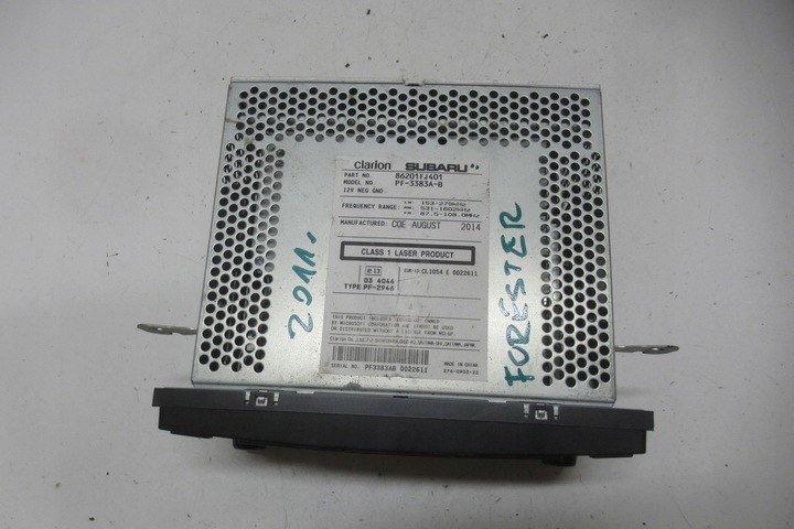 фото №4, Subaru forester 11r радіопрогравач cd mp3