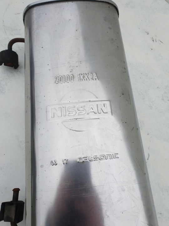 фото №8, Nissan juke f15 10-19 1.5dci глушник кінцевий вихлоп 201001kk2a
