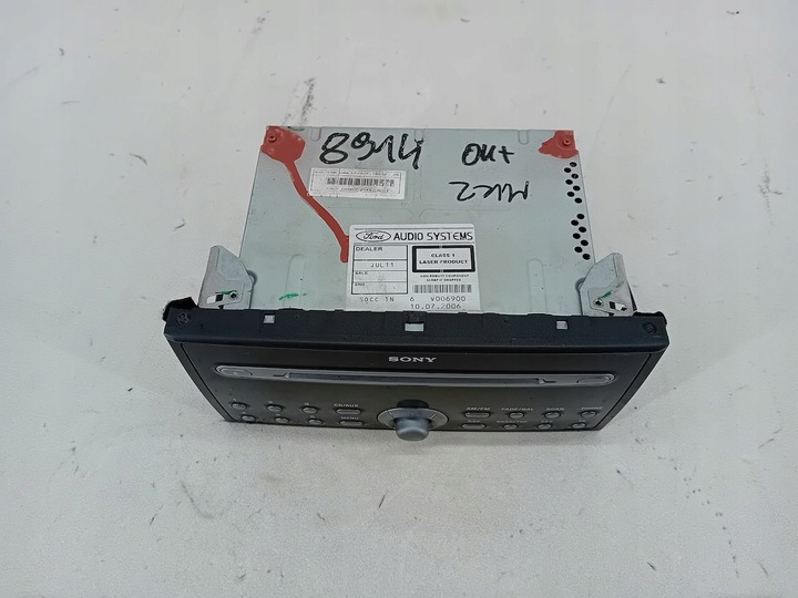 фото №6, Радіо cd ford focus ii 4m5t-18c815-bk cdx-fs214